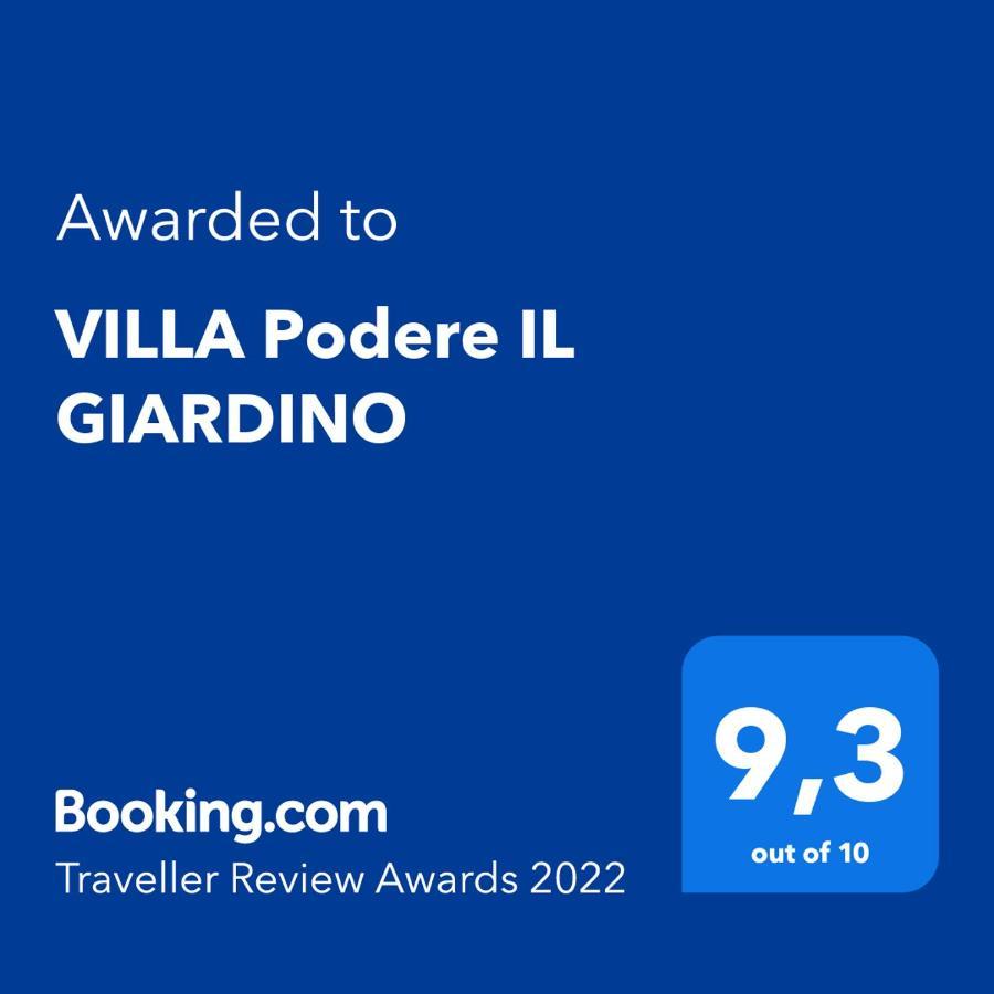 Villa Podere Il Giardino Кастильон-Фьорентино Экстерьер фото