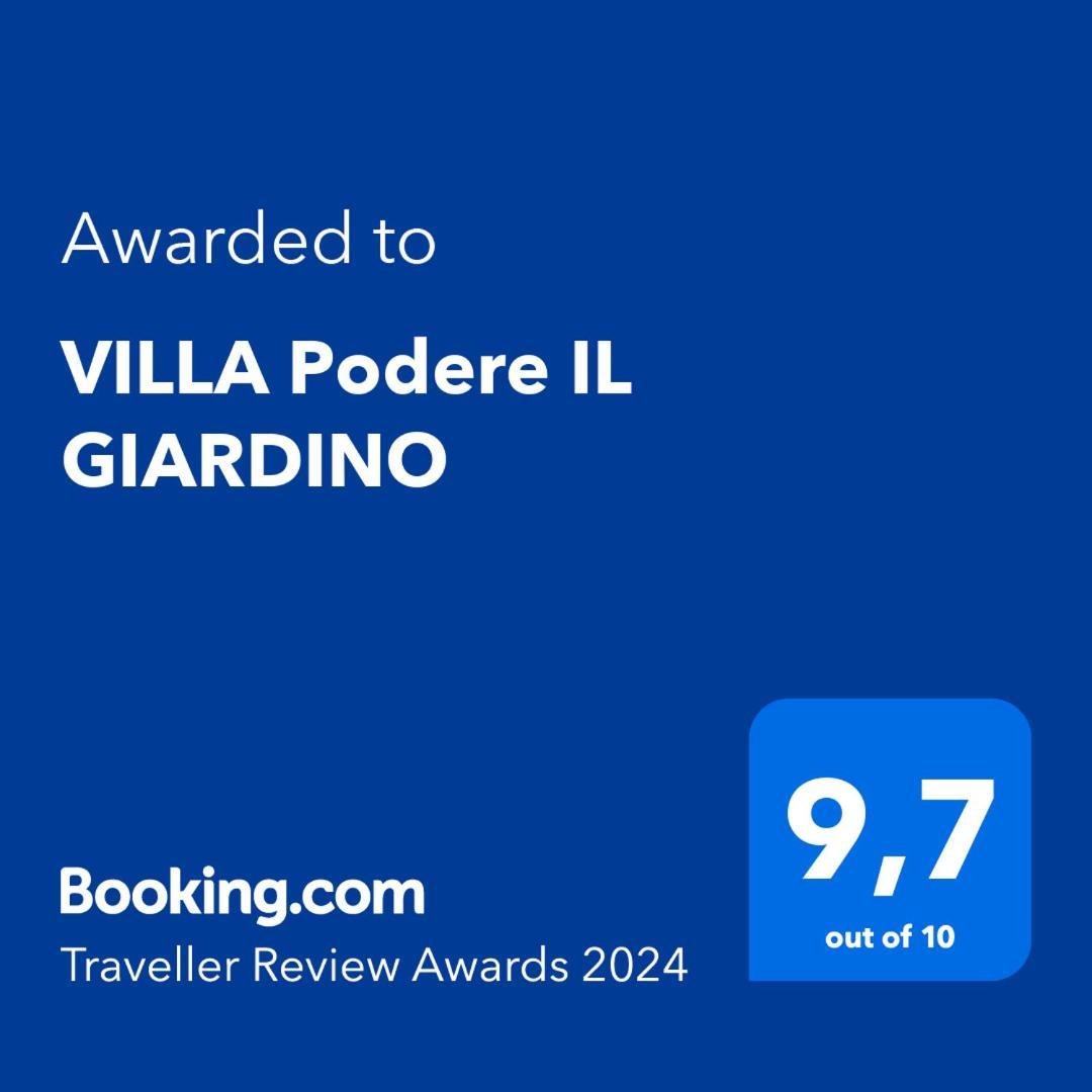 Villa Podere Il Giardino Кастильон-Фьорентино Экстерьер фото